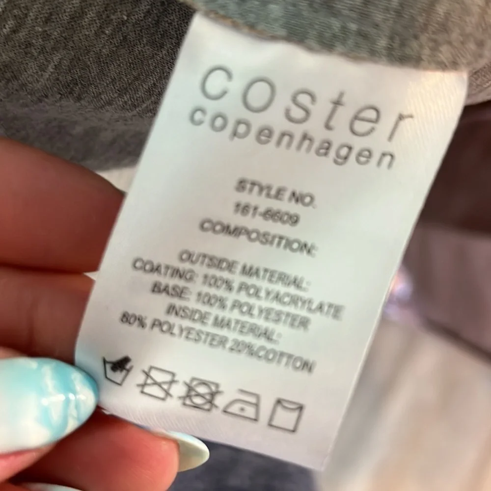 Coster Copenhagen Long Blazer Faux Python Snake Print Relaxed Fit Size 36 Small